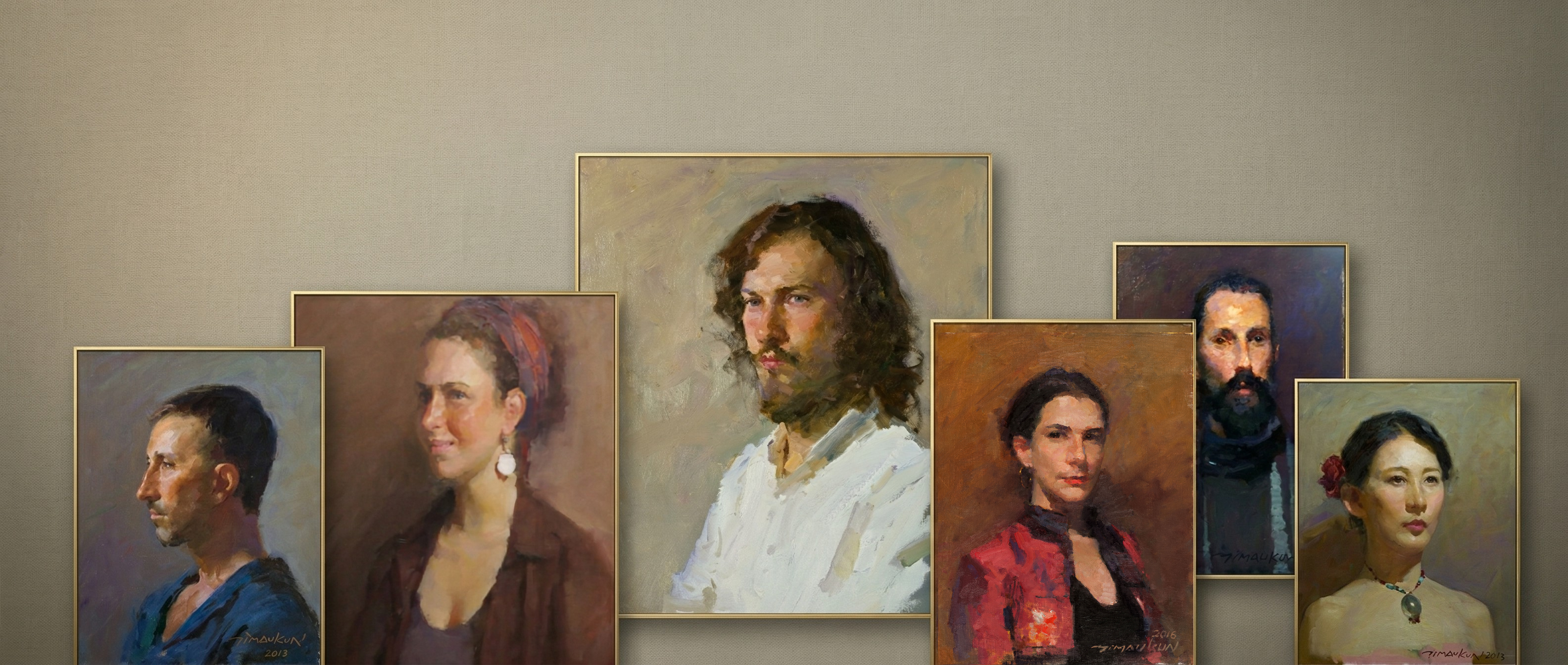 Oil Portrait Painting